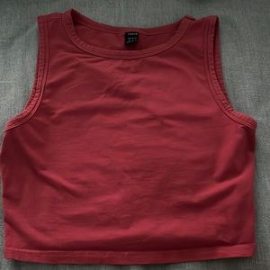 Salmon Pink SHEIN Tank Top
